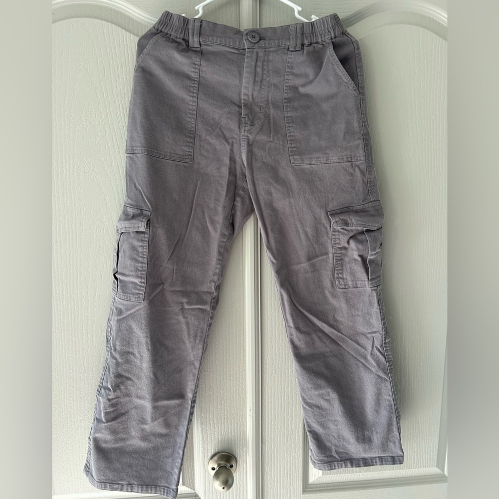 Women’s Gray Cargo Pants